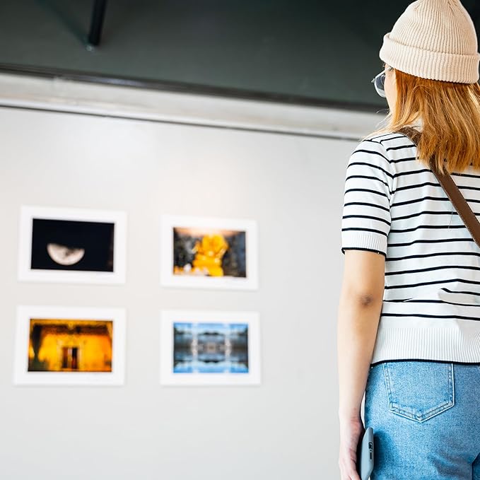 8.5 x 11 Paper Diploma Frame with High Definition PVC Window Paper Certificate Degree Document Holder Picture Photo Frames Display Gallery Wall Frame Art Frames for Tabletop and Wall Display(60,White)