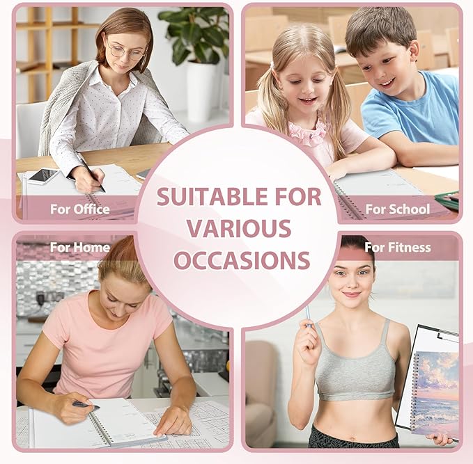 2026 Planner, Weekly and Monthly Calendar Agenda Book, Jan 2026 - Dec 2026, Hardcover Planning Academic Planner for Office School Supplies and Desk Accessories - A5 (6.3'' x 8.5'')