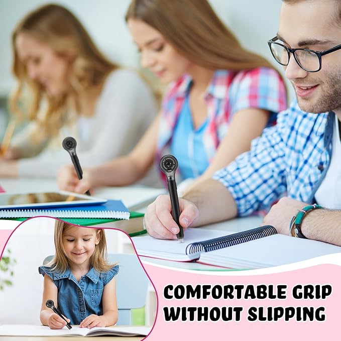 10 Pack Correction Tape Pen Correctional Ink Tape Push Pull Protective, Easy to Use Applicator for School Office Supplies, 0.2 x 236 Inch(Black Color)