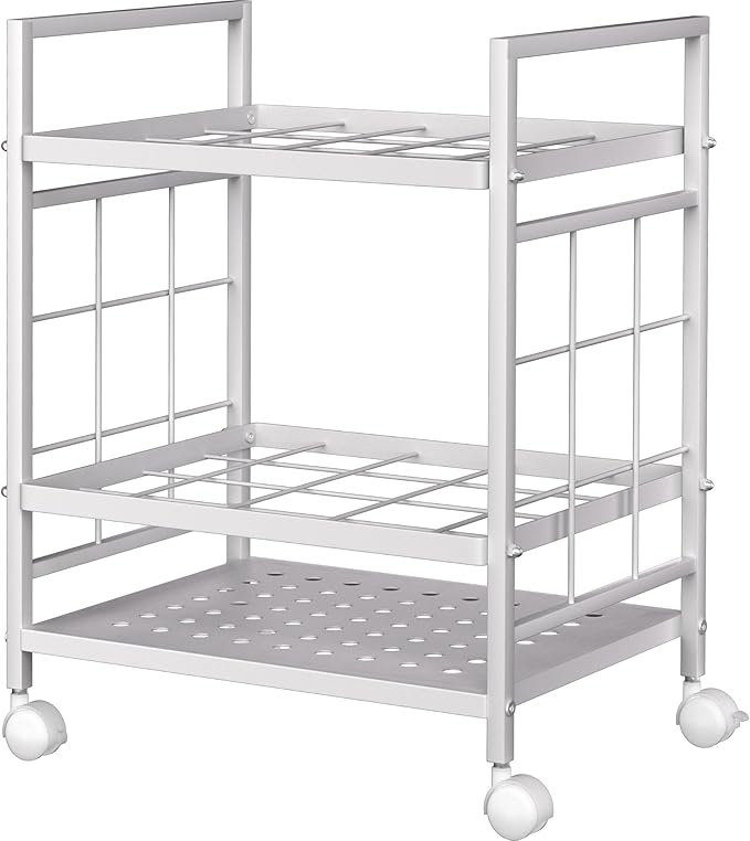 Blueprint Storage Rack, Blueprint Holder with Wheels, Used for Storing Blueprint/Carpet/Map/Poster/Architectural Construction Plan, 20 Slots, 2 Brakes, Silent wheel for Home, Office, School(Black)