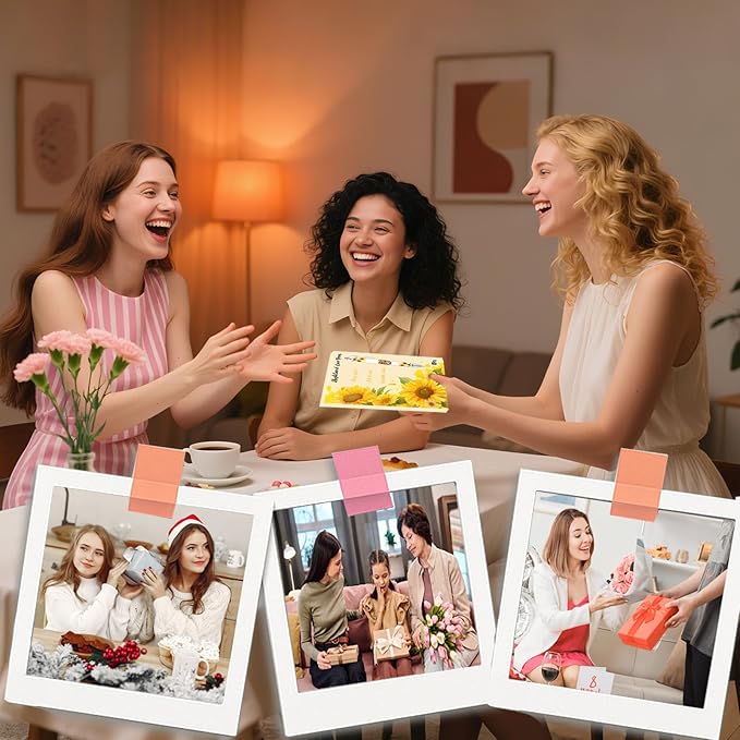 8PCS Highland Cow Print Pens with 5 Extra Black Refills Rustic Themed Party Gifts Office Decor Smooth Write Quick-Dry Ink Souvenir for Women Cute Ballpoint Pens for School Home Accessories Stationary