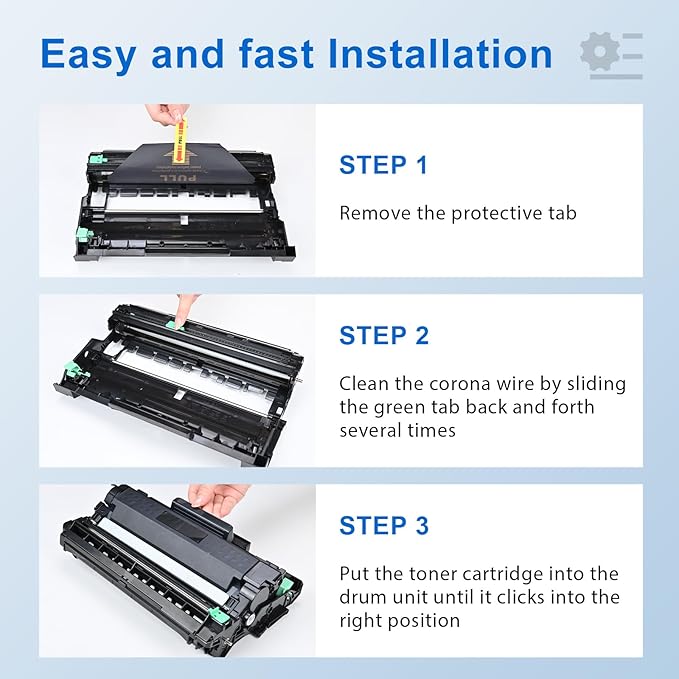 myCartridge Compatible DR730 Drum Unit Replacement for Brother DR-730 DR730 DR 730 to Compatible with MFC-L2710DW MFC-L2750DW HL-L2370DW HL-L2395DW DCP-L2550DW HL-L2350DW Printer (2 Drum, NOT Toner)