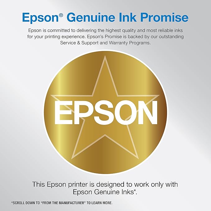 Epson Expression Photo XP-8700 Wireless All-in-One Printer with Built-in Scanner and Copier and 4.3" Color Touchscreen, Black