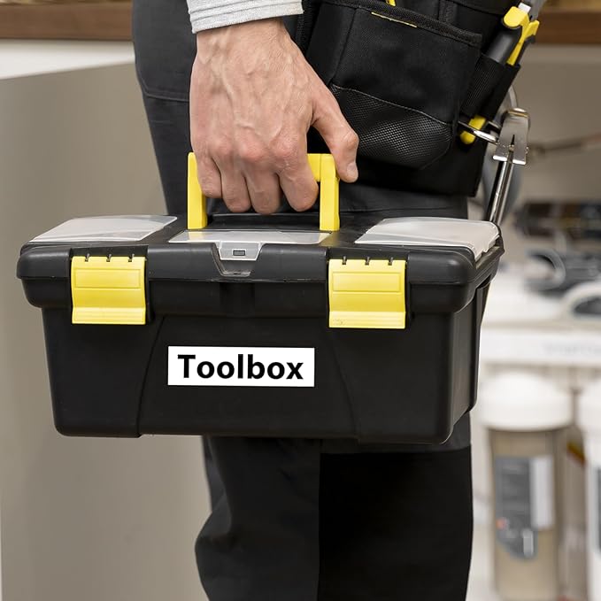 Label KINGDOM TZe-261 36mm Label Tape Replacement for Brother P-Touch TZe261 1 1/2" Black on White TZe Tape 36mm 1.4" Laminated White Compatible with Brother P Touch PT-530 PT-P900W PT-P910BT, 3-Pack