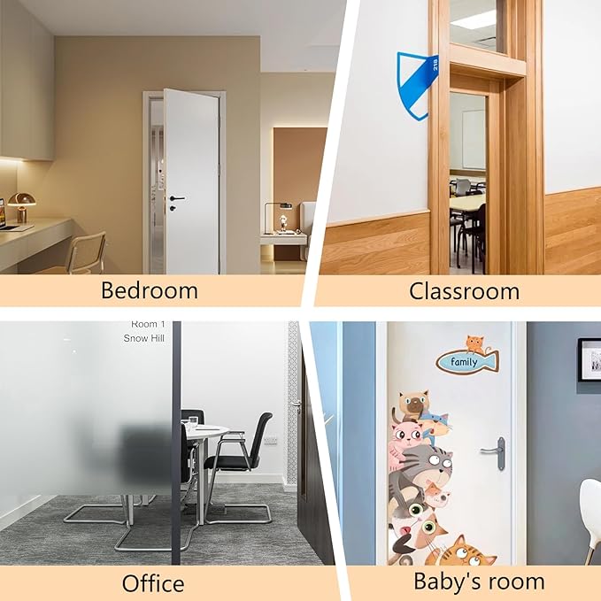 Door Wedge Stopper,2026 New Magnetic Doors Stoppers for Bottom of Door,No Drill Invisible Doorstops for Inside Door,Heavy Duty Invisible Door Stop, Magnetic Doors Catch Holder to Keep Doors Open