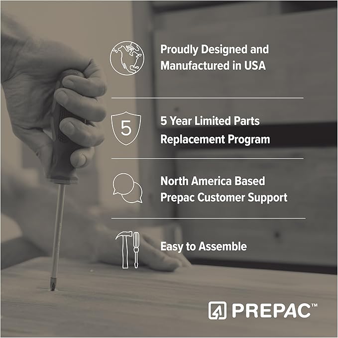 Prepac Nordik 6-Tier Black Modern Mid Century Corner Bookcase, 71.5" Extra Tall Black Corner Shelf with Storage, Multifunctional Freestanding Bookshelf for Home Office, Living Room, Dining Room