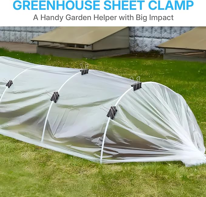 OWLKELA 3 Inch (12 Pcs) Jumbo Binder Clips, Extra Large Black Paper Clamps for Home, School and Office Supplies