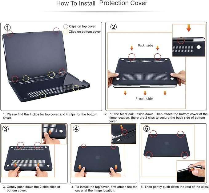 Case Compatible with MacBook Air 11 Inch Model A1370 & A1465, 2 in 1 Matte Plastic Laptop Hard Shell Snap on Case Bundle with Keyboard Cover for Mac Air 11,6" - Embroidered Flower
