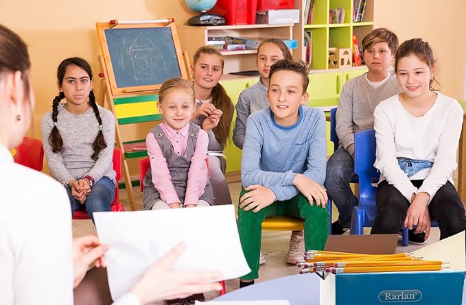 Wood-Cased #2 HB Pencils, Pre-sharpened, 1200 Count Classroom Bulk Pack