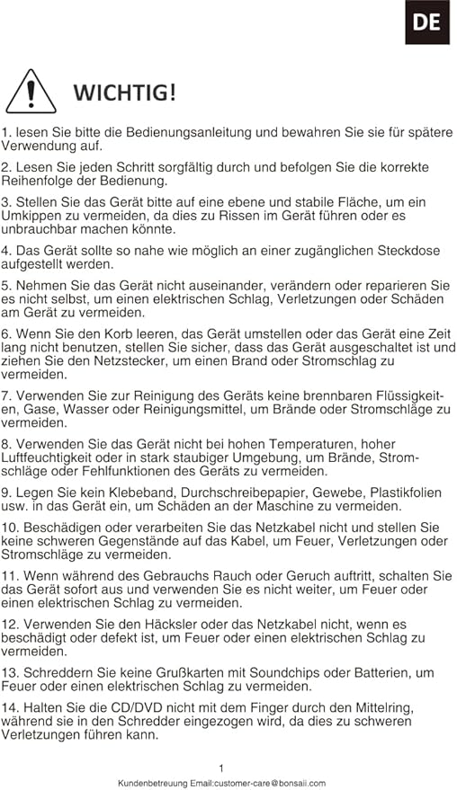 Bonsaii 12-Sheet Cross Cut Paper Shredder, 5.5 Gal Home Office Heavy Duty Shredder for Paper, Credit Card, Mail, Staples, with Transparent Window, High Security Level P-4 (C275-A)