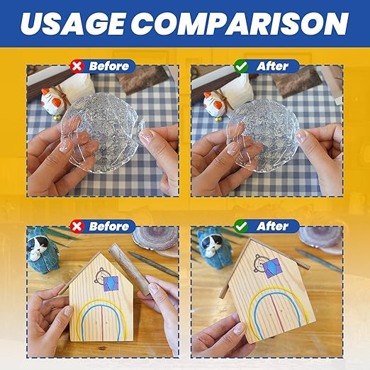 Super Glue 12x3g Liquid CA Glue, Clear Cyanoacrylate Adhesive Single Use for Shoe Sole Repair Ceramic Plastic Model Metal Wood Aquarium Leather Pottery Glass, Food Safe Strong and Instant Bonding