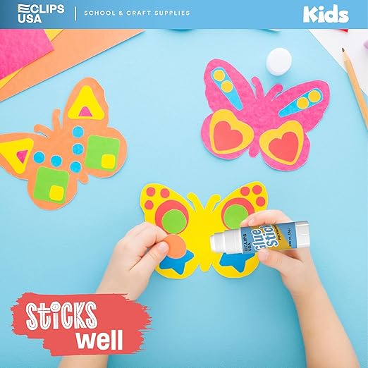 Glue Sticks Bulk (500 Pack), Washable Glue Sticks for Kids, Craft Glue for School Supplies, .28 oz, 8 Grams (500 Pack)