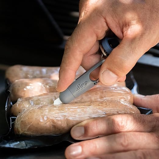 Slice Clip Cutter | Keychain Knife and Box Cutter | Millennial Grey