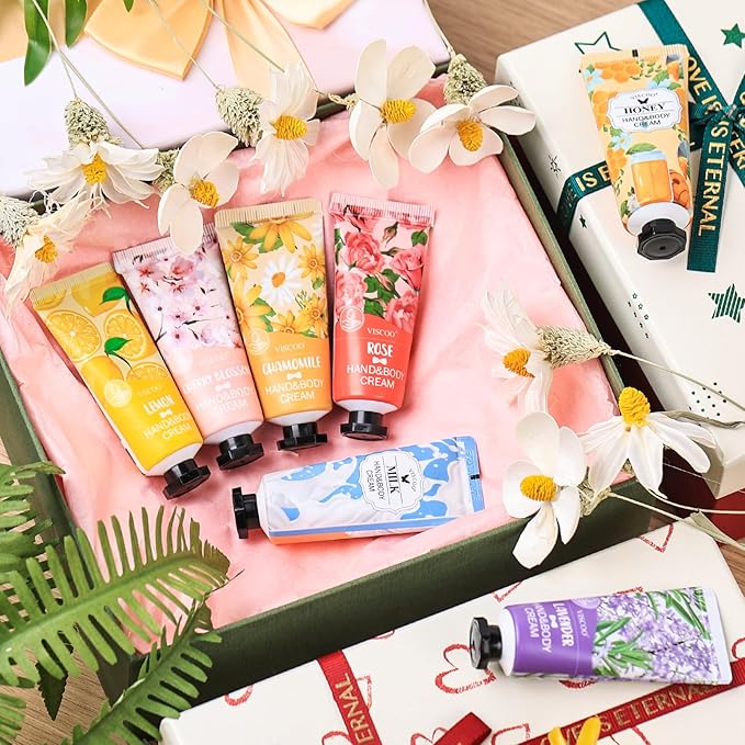 14 Pack Hand Cream Gifts Set for Women, Stocking Stuffers for Women,Teengirls, Christmas Gifts Bulk Gifts,Small Gifts,Mini Moisturizing Hand Lotion Travel Size in Bulk for Dry Cracked Hands