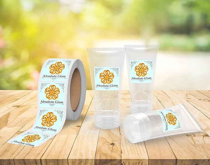Custom Sticker Roll Labels — Logo Stickers Customized Labels — Custom Stickers for Business Logo (Square)