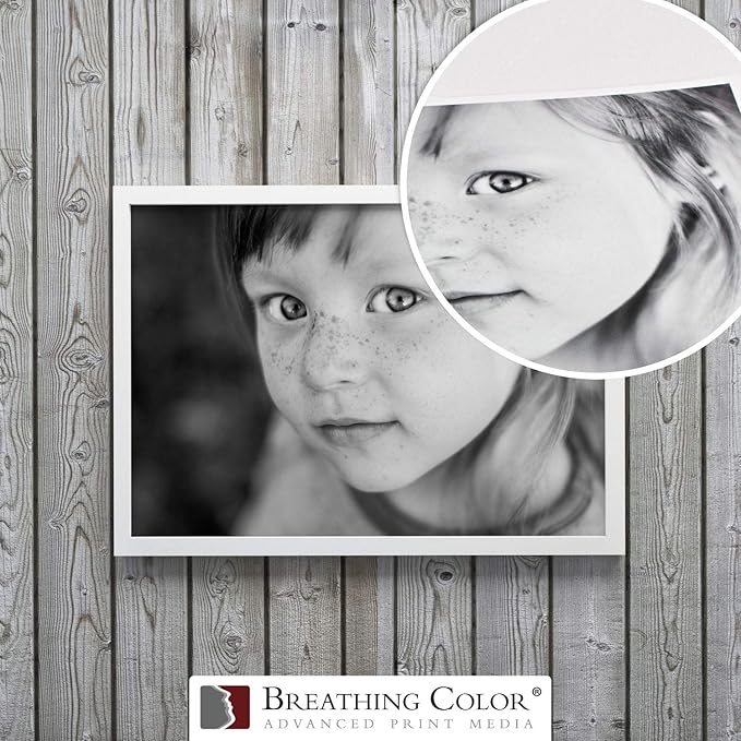 Vibrance Matte Photo Printer Paper 12 mil 230 gsm Matte Finish Premium Photo Paper Roll on 3in Core 10 inches x 100 ft Works with Most Inkjet Printer Professional Makes and Models Like Epson Canon HP