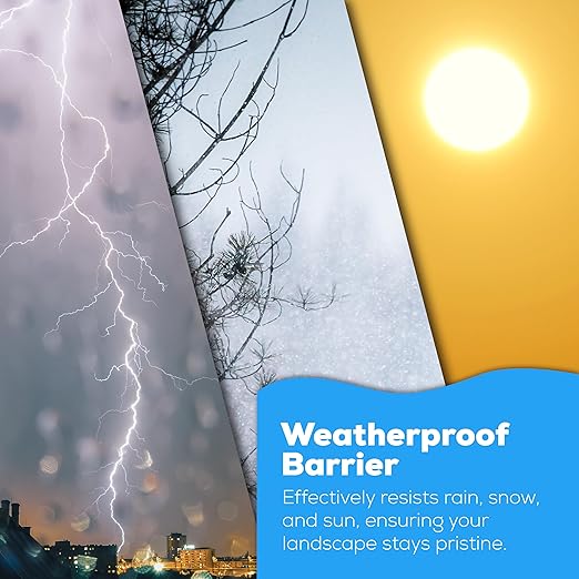 Superclear TerraLock Mulch Glue for Landscaping, 5 Gallon Rock Glue. Easy Spray, Easy Hold. Perfect for Mulch, Pea Gravel Large & Small, Rock, Straw and Stone, Pega para Piedras de Jardin