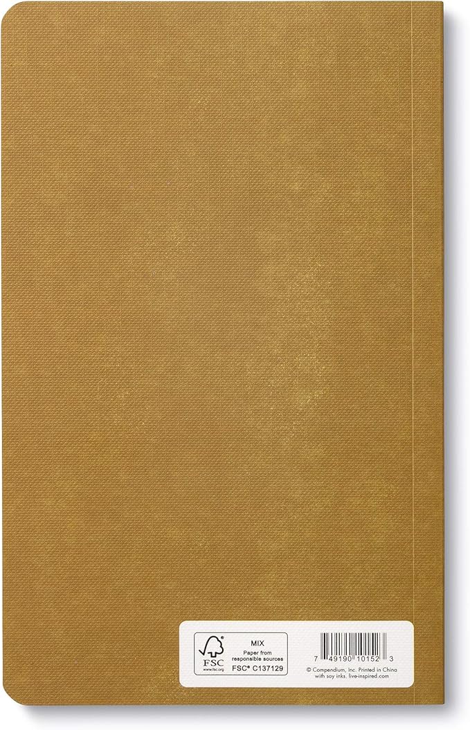 Compendium Softcover Journal - Every day is a beautiful day. – A Write Now Journal with 128 Lined Pages, 5″W x 8″H