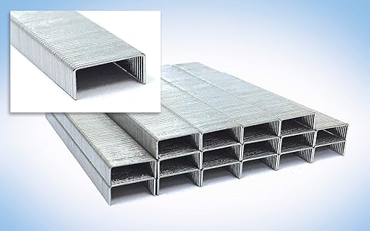 Better Office Products 5,000 Count Heavy Duty Staples, 23/6, 1/4-inch Staples, Chisel Point Tips, High Capacity