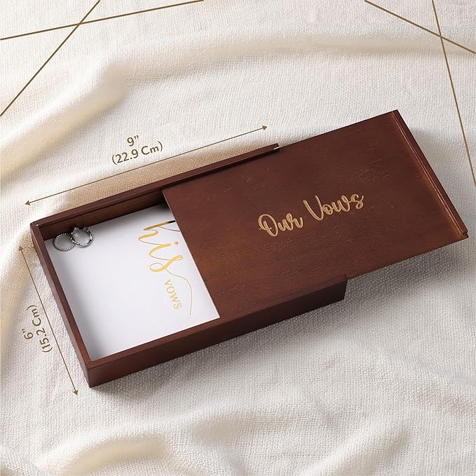 Your Perfect Day - Wedding Planner- His and Hers Wedding Journal for Weddings or Vow Renewal Ceremonies - Includes Keepsake Box