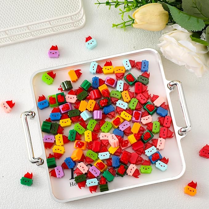 50 Pcs Mini Resin Dumpster Figurines Ornament Dumpster Desk Accessories Employee Appreciation Gifts Bulk Funny Thank You Gifts for Halloween Christmas Office Coworkers Teacher (Bright Colors)