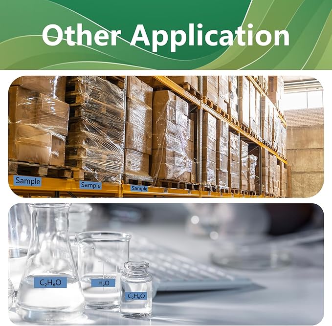 TZe-541 18mm TZe TZ Blue Tape Compatible with Brother P Touch Label Maker Tape TZ-541 TZe541 TZ541 Label Tape 18mm 0.7 Laminated Black on Blue for PT D400 D600 D610 P710bt, 3-Pack