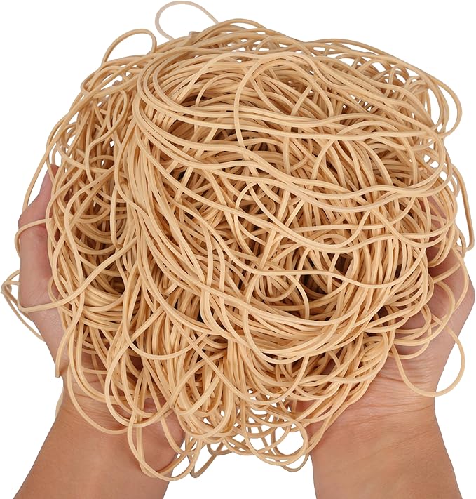 Rubber Bands Garbage Can Bands Elastic Large Size #117A 0.5bl Trash Can Rubber Bands Elastics Bands 7 inch Assorted Color For Office Supplies Home