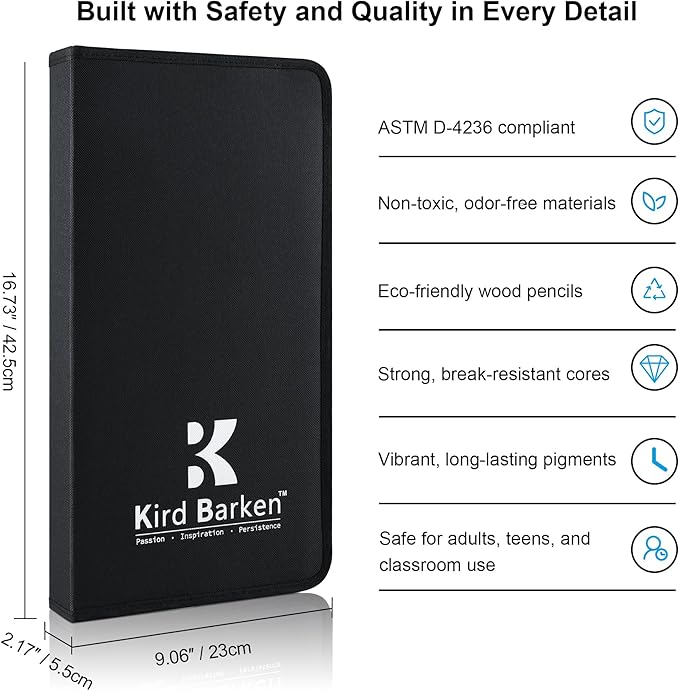 240PCS Artists Art Supplies - Drawing Kit with 3 Sketchbook, Coloring book - Graphite,Colored, Charcoal, Watercolor,Metallic,Fluorescent & Rainbow Pencils - for Artists and Beginners