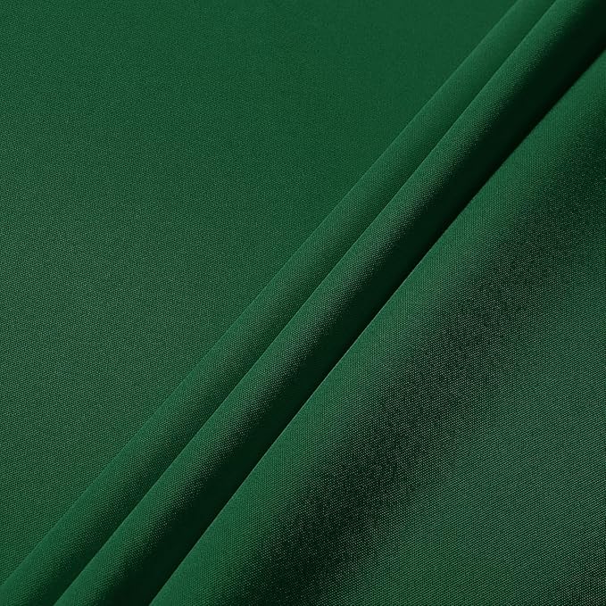 sancua Rectangle Tablecloth - 70 x 108 Inch - Stain and Wrinkle Resistant Washable Polyester Table Cloth, Decorative Fabric Table Cover for Dining, Buffet Parties and Christmas, Hunter Green