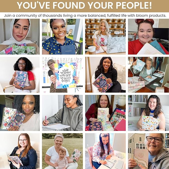 Bloom daily planners Newly Improved Classic Planner Sticker Sheets - Variety Sticker Pack for Decorating, Planning, Scrapbooking, etc. - 708 Stickers Per Pack!