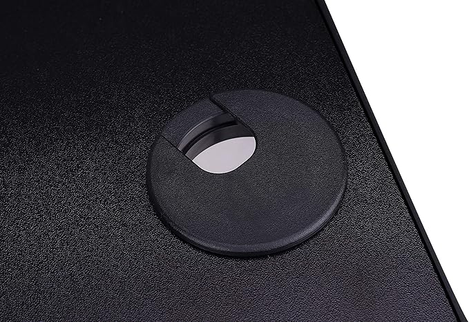 Rocelco 40" Large Height Adjustable Standing Desk Converter with Dual Monitor Mount BUNDLE - Quick Sit Stand Up Computer Workstation Riser - Retractable Keyboard Tray - Black (R DADRB-40-DM2)