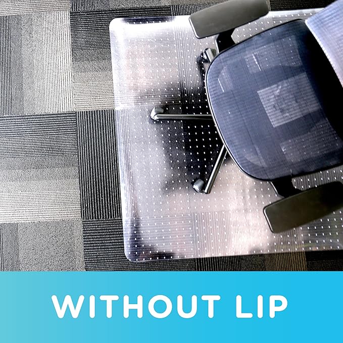 Dimex Office Chair Mat for Low Pile Carpet, 46" x 60", Clear