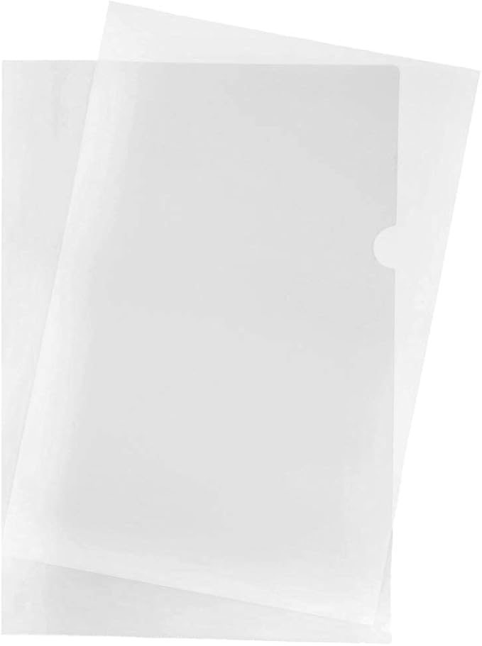 JAM PAPER Plastic Sleeves - Legal Size - 9 x 14 1/2 - Clear Project Pockets - 12 Page Protectors/Pack