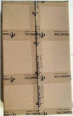 StrongTek Ergonomic Wood Foot Rest for Enhanced Circulation & Comfort, 350lbs Capacity, Rocker Balance Board for Standing Desks, Non-Slip, No Assembly, 18" Wide - Ideal for Office/Home