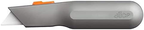 Slice Metal-Handle, 1 Utility Knife, Manual Blade Stays in Position