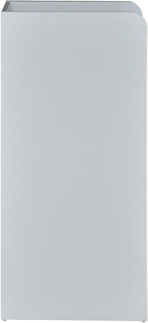 Flash Furniture Wood Tray Top Receptacle, Set of 1, Gray