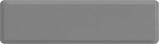 GelPro Utility Anti-Fatigue Runner Mat, Leather Grain Grey - 20x72