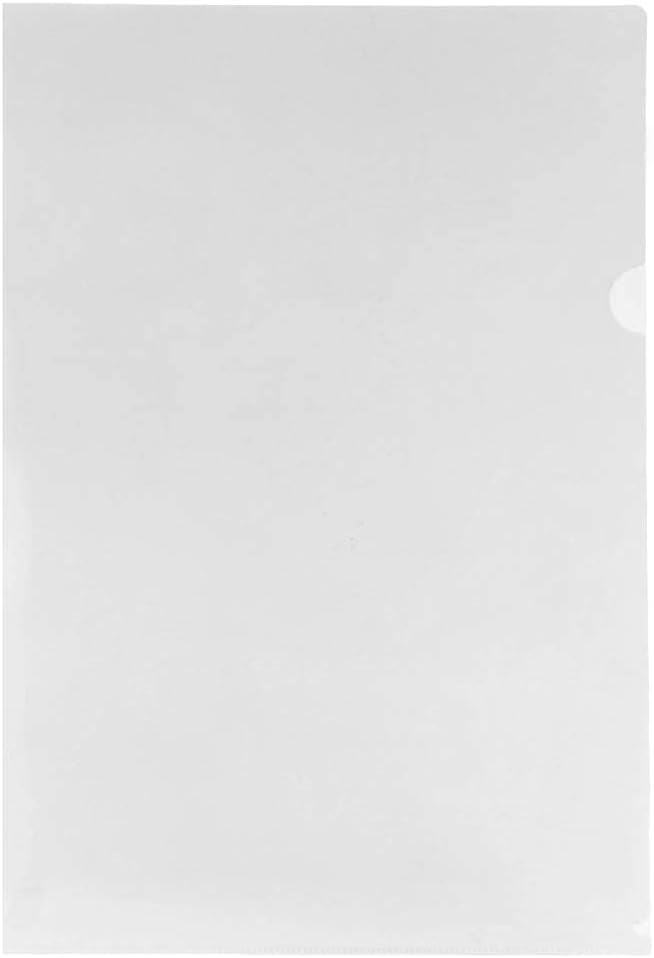 JAM PAPER Plastic Sleeves - Legal Size - 9 x 14 1/2 - Clear Project Pockets - 12 Page Protectors/Pack