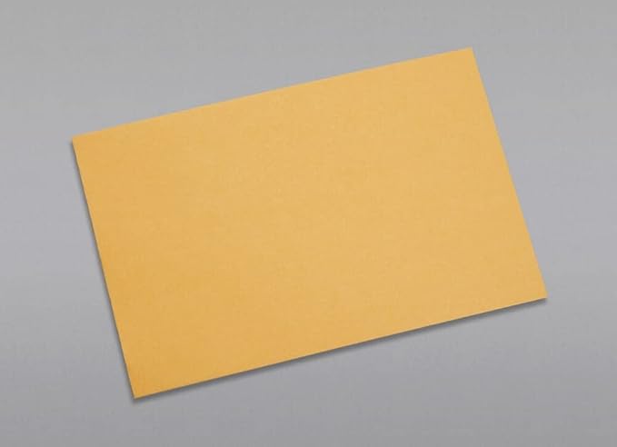 Limited Papers (TM) Booklet Envelopes, (Open Side) Brown Kraft, Gummed Seal, 28 Pound, Heavyweight, For Mailing And More. (500, 6 x 9)