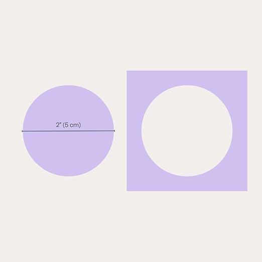 Craftelier - 2 Inch Circle Punch with Lever Press | Shape Hole Puncher for Paper Crafts | Round Hole Punch to Create Scrapbooks, DIY Cards & Journals | Mini Hole Punch for Paper & Cardstock.