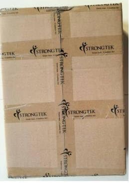 StrongTek Ergonomic Foot Rest Support, Under Desk Footrest, Non-Slip Foot Stool, 4" High, Improve Posture, Reduce Fatigue & Pain, 300lbs Capacity, Ideal for Office & Gaming, Enhance Health and Comfort