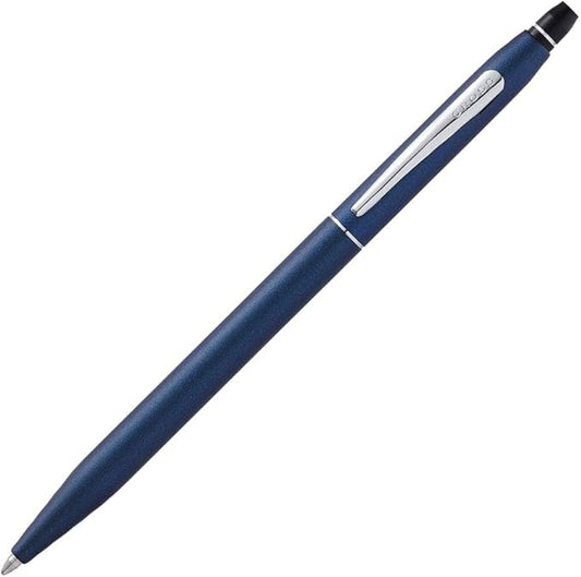 Cross Click Refillable Ballpoint Pen Presented in a Everyday Gift Box - Medium Point, Black Ink, Midnight Blue