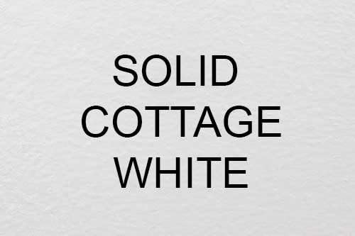 Small Open Shelf Bookcase (Solid - Cottage White)