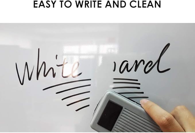 XIWODE Magnetic Dry Erase Board, Wall-Mounted whiteboard, 12 x18 inches, Exquisite Writing Board, Silver Aluminum Frame, Durable, Smooth Board Surface is Easy to Write and Clean
