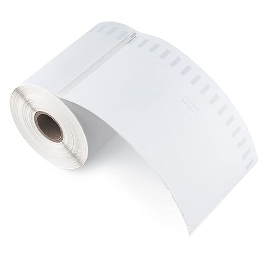 L LIKED 2200 PCS 4"x 6" Direct Thermal Labels White Perforated Shipping Label, Compatible with DYMO 4XL 1744907,Zebra, Rollo, Jadens, Nelko, 220 Labels per Roll, 10 Rolls