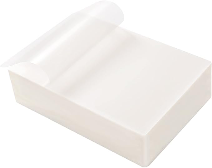 Clear Thermal Laminating Plastic Paper Laminator Sheets - 8.9 Inch x 11.4 Inch, 1000-Pack
