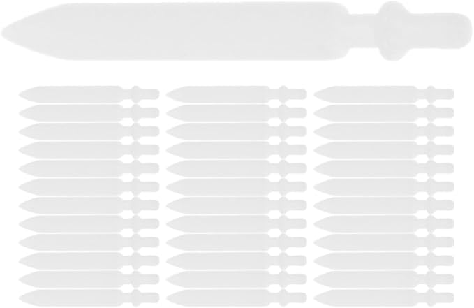 DOITOOL Paint Pen Nibs 50PCS Paint Marker Replacement Nibs Acrylic Paint Marker Nibs 0.7mm Marker Pen Tips Replacement White Marker Pen Fine Tip Refills Nibs Easy to Change Nibs