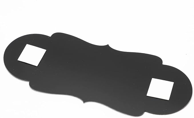 Designer EMPLOYEES ONLY Sign | Easy Installation | Office or Business Signs | Workplace Safety - Silver - Large (1 Pack)