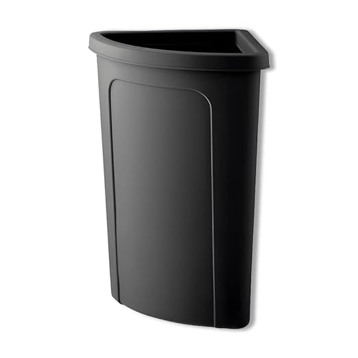 Recycling Bin, 21 Gallon Corner Round Trash Can, Crack-Resistant, Commercial Durable Garbage Can, Reinforced Bottom, Ideal for Home, Kitchen, Bar, Hotel, Restaurant, School