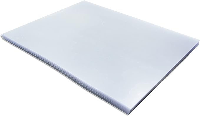 TOTiyea 100 Pack 10 Mil PVC Binding Presentation Covers, Clear Report Covers for Binding,8.5x11 Inches,Letter Size